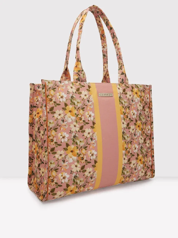 Caprese Orchid Tote  X-Large Yellow