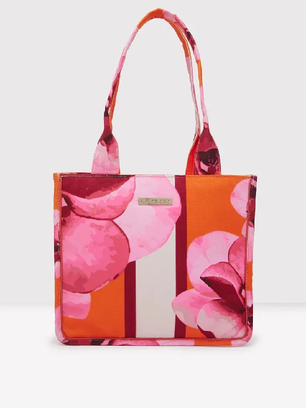 Caprese Ivy Tote Large ORANGE