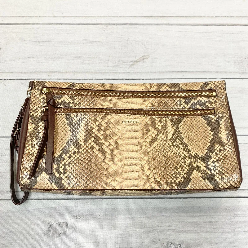 Clutch Designer By Coach  Size: Large