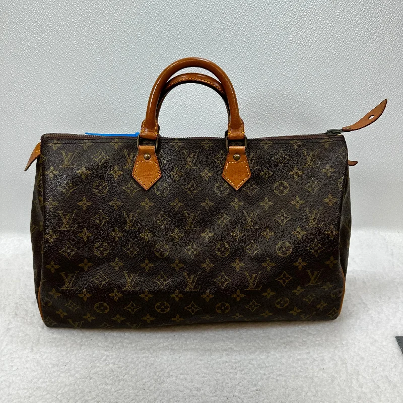 Handbag Luxury Designer Louis Vuitton Speedy 40, Size Large