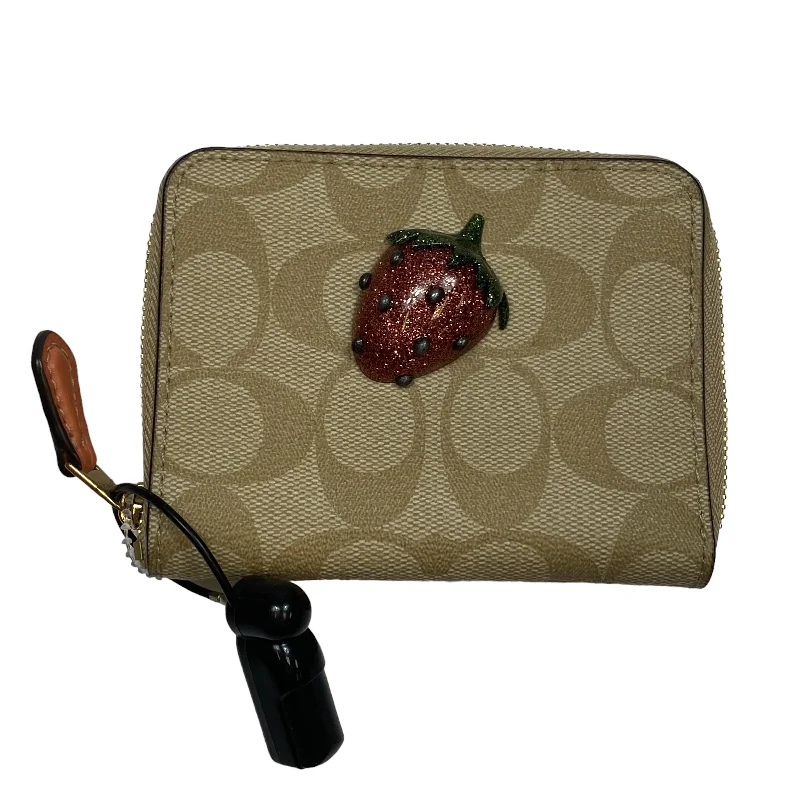 Wallet Designer By Coach, Size: Small