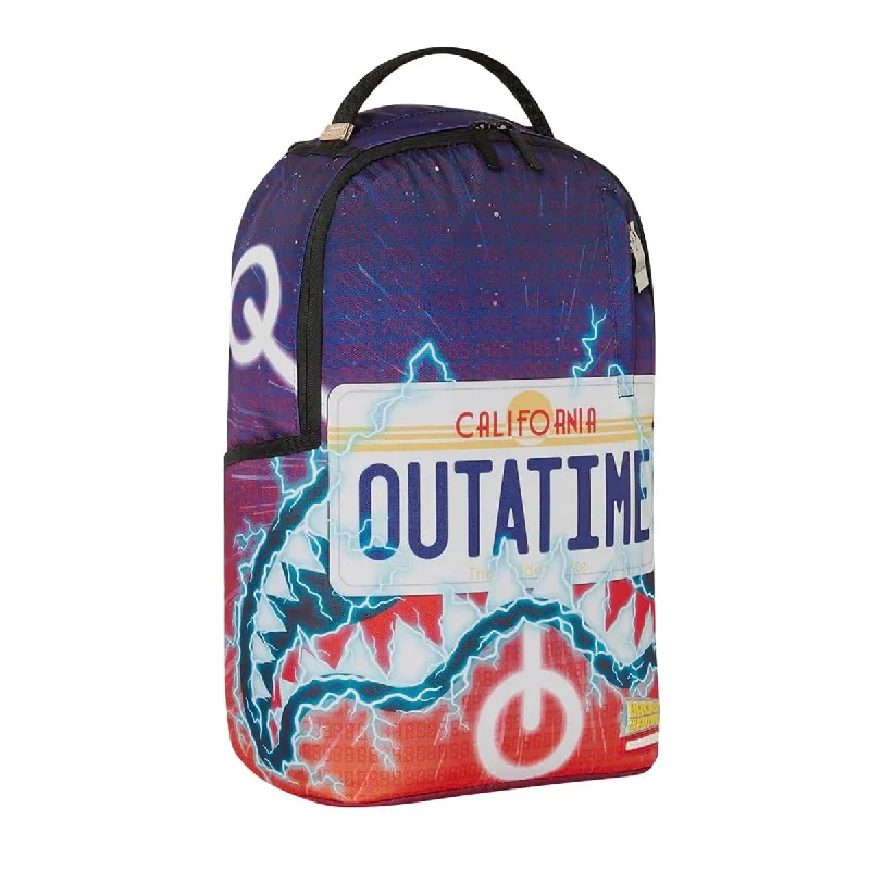 Sprayground Unisex Back To The Future Out Of Time Backpack 910B6410NSZ Multicolor