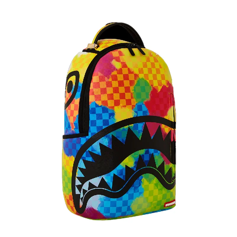 Sprayground Unisex Sharks In Paris Vivid DLXSV Backpack 910B6270NSZ Multicolor