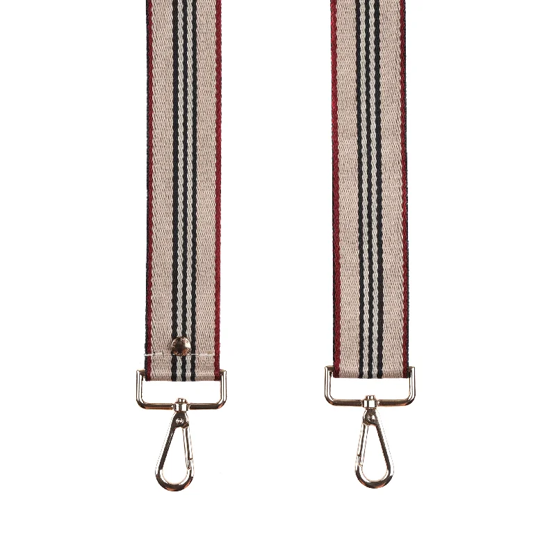 Strap Wine and Green Stripe