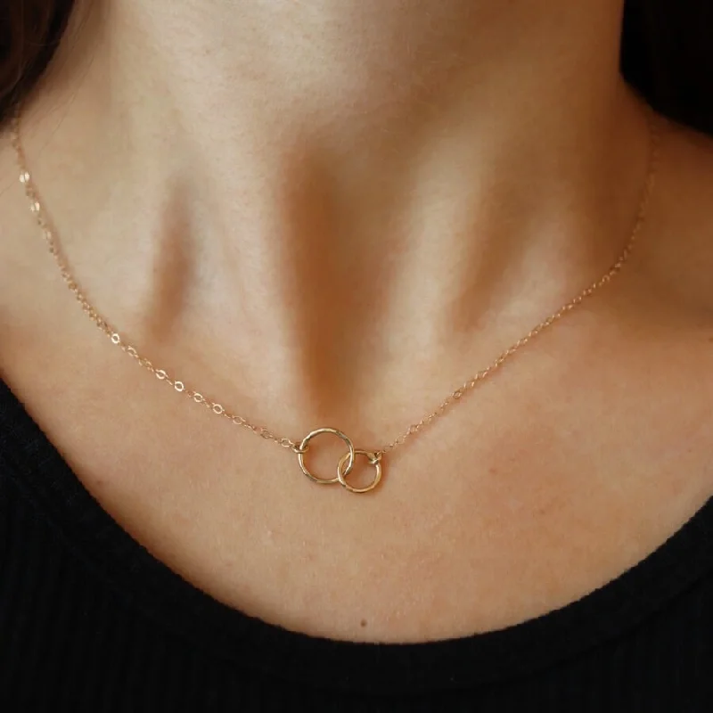 Unity Necklace in 14k Gold