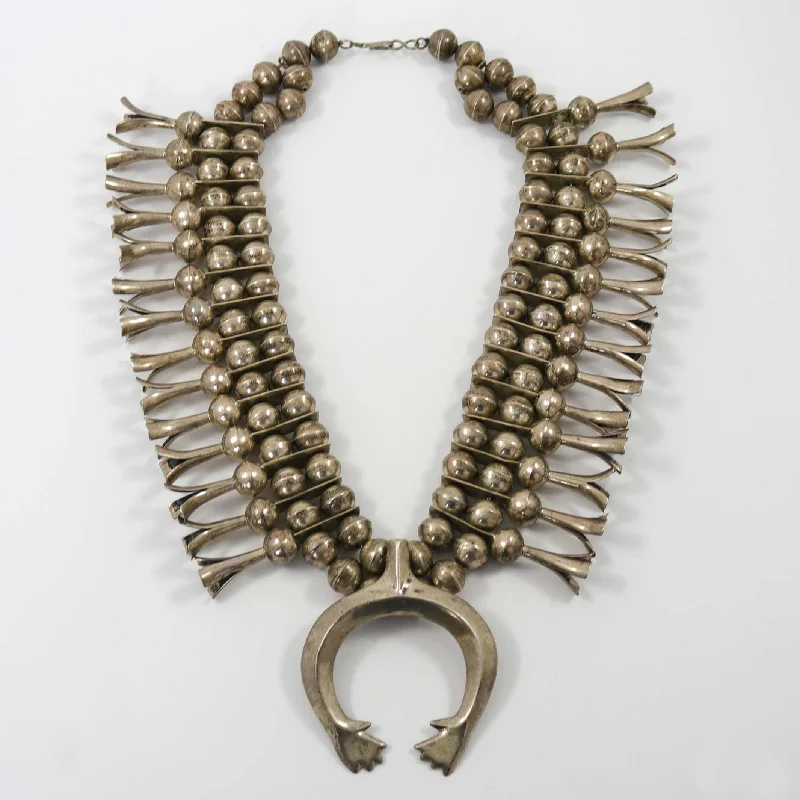 1960s Squash Blossom Necklace