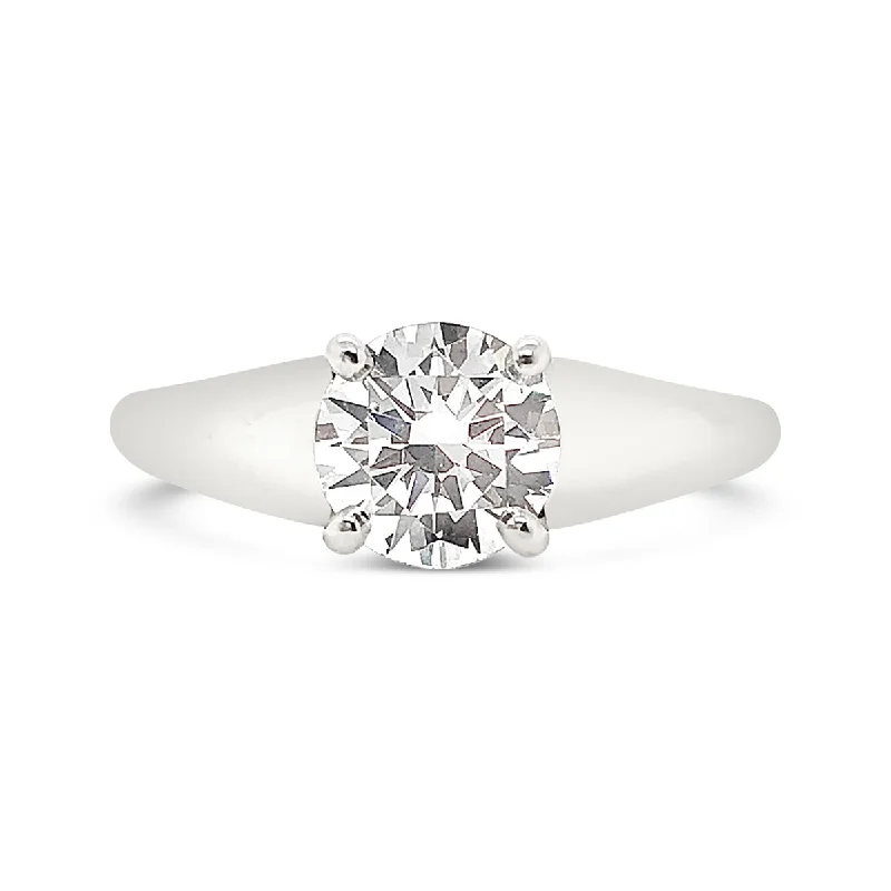 Michael Bondanza Solitaire Engagement Ring