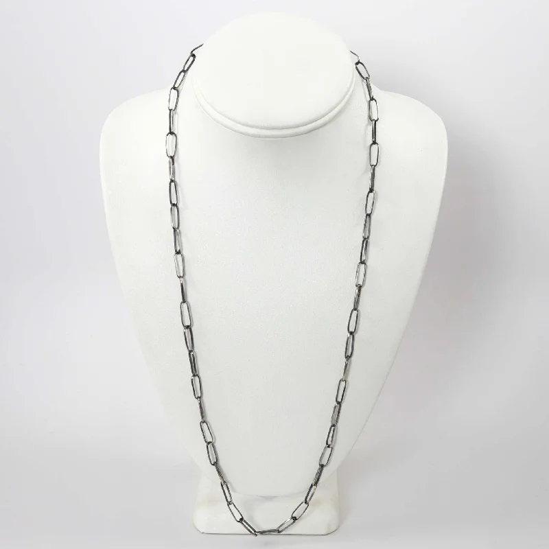 Silver Link Necklace