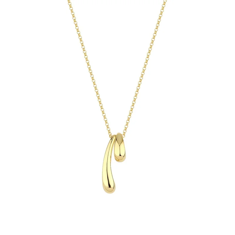 Snuggle Necklace - Yellow Gold