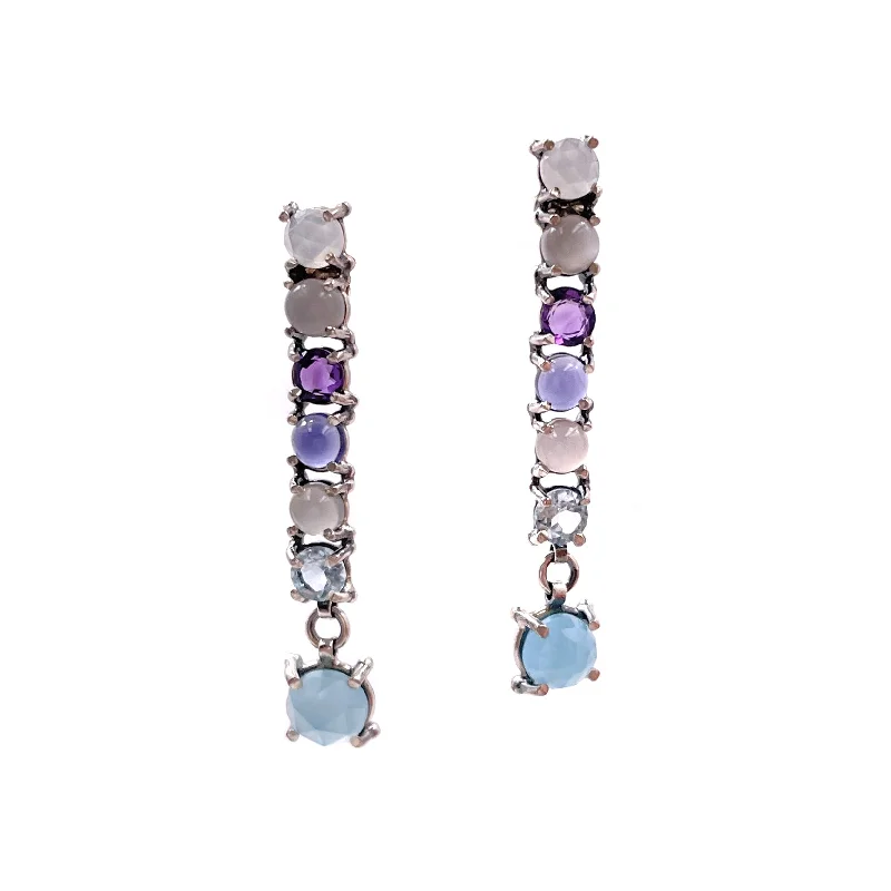 Lilac Row Earrings