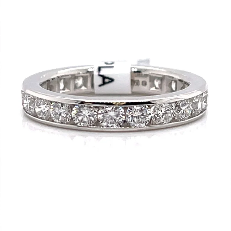 Bremer Jewelry Anniversary/Eternity Diamond Wedding Ring in Platinum (2.09ctw)