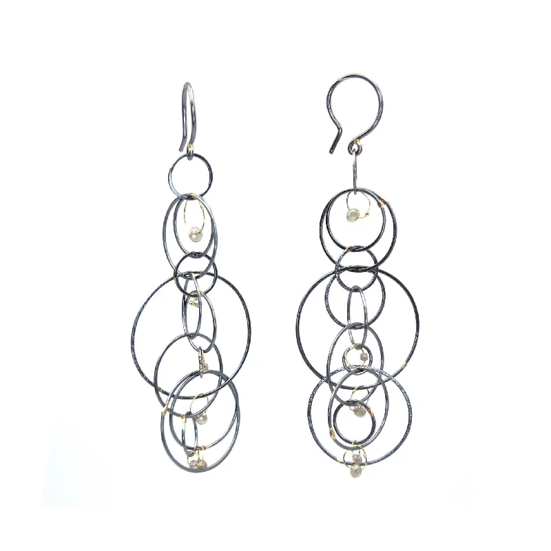 Circle Dangle Earrings