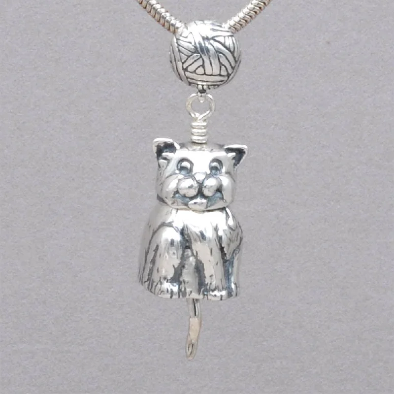 Cat Bell Pendant