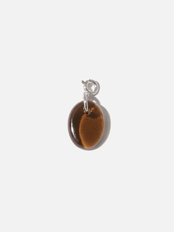 Brown Amber / Sterling Silver