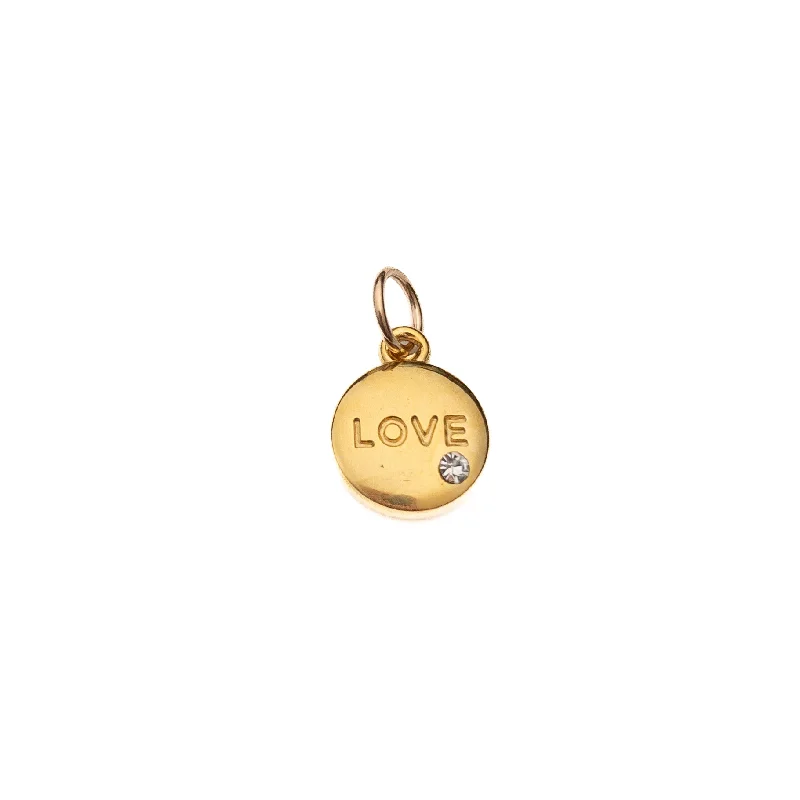 Puffy Disc Love Charm