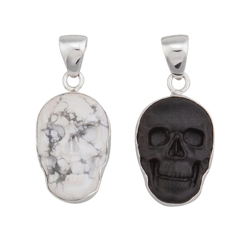 Howlite Skull