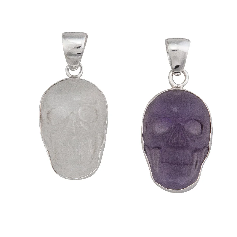 Amethyst Skull